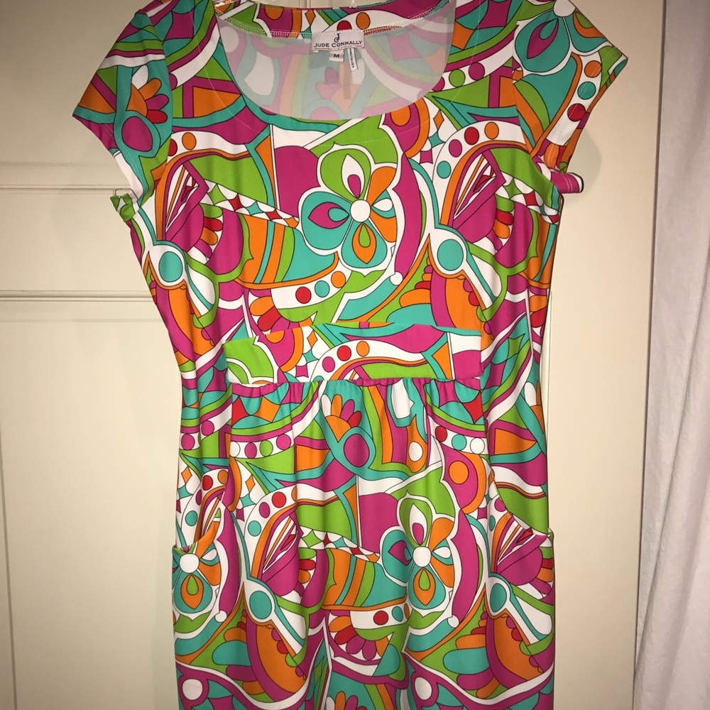 Patterned Jude Connally Dress